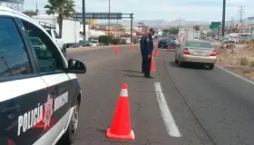 Instalan reductores de velocidad en entrada sur
