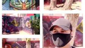 Pinta mural sobre la educación