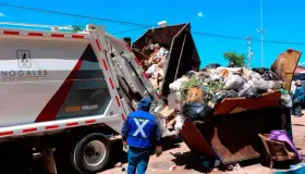 Recolectan basura en áreas de esparcimiento