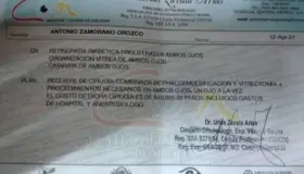 Urgen apoyo ciudadano en taquiza para cirugía ocular