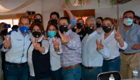 Reciben Amparano y Celina Noriega respaldo nacional