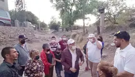 Atenderá Gim Nogales problemas de la colonia Lomas de Nogales 2