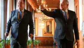 Abordan López Obrador y Giammattei tema de control migratorio