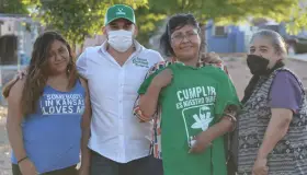 Gana simpatía Quiñonez de vecinos de Cumbres del Mediterráneo