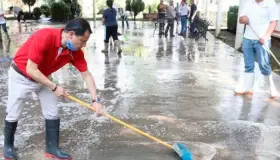 Adelantan limpieza en escuelas