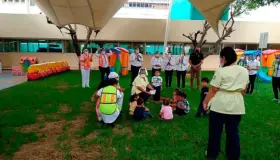 Guarderías del IMSS realizan simulacros para reforzar protocolos en caso de incendio