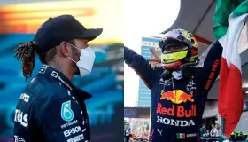 A Hamilton ya le preocupa lo que hace ‘Checo’ Pérez