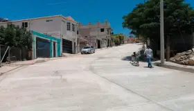 Benefician con obra de pavimentación