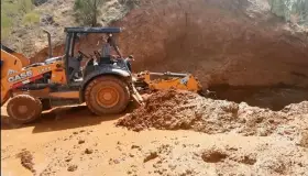 Reparan línea de agua en Pueblitos