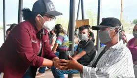 Llevan programa “Sembrando Vida”