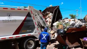 Garantizan servicio de recolección de basura