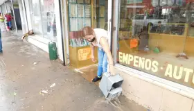 Buscarán comerciantes eficiente drenaje pluvial