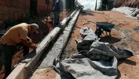 Realizan intensa obra de bacheo y limpieza