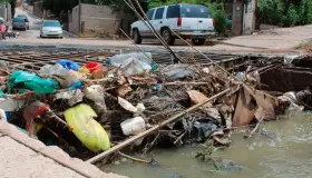 Afectan lluvias red de drenaje