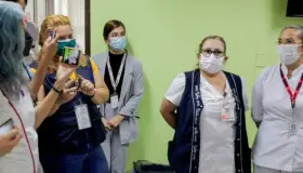 Entra prensa a área covid