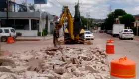 Continúa programa de bacheo