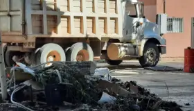 Continúan trabajos en la Secundaria General 1