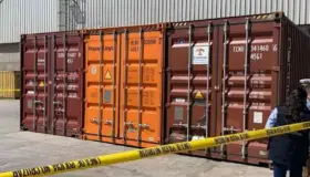 Semar asegura cocaína oculta en contenedor en Ensenada, Baja California