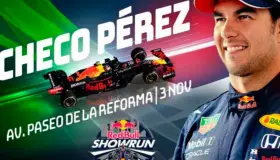 ‘Checo’ Pérez correrá su Red Bull en Reforma