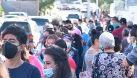 Rezagados superan demanda de vacuna contra covid en Chihuahua