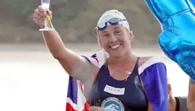 Todo un récord: 44 veces ha atravesado el Canal de La Mancha